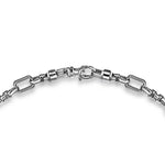 22 Inch 6.10mm 925 Sterling Silver Men's Solid Figaro Chain Necklace - NKM2185-26SVJJJ-Gabriel & Co.-Renee Taylor Gallery