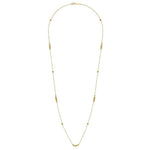 14K Yellow Gold 28" Graduating Bujukan Station Necklace - NK6573-28Y4JJJ-Gabriel & Co.-Renee Taylor Gallery