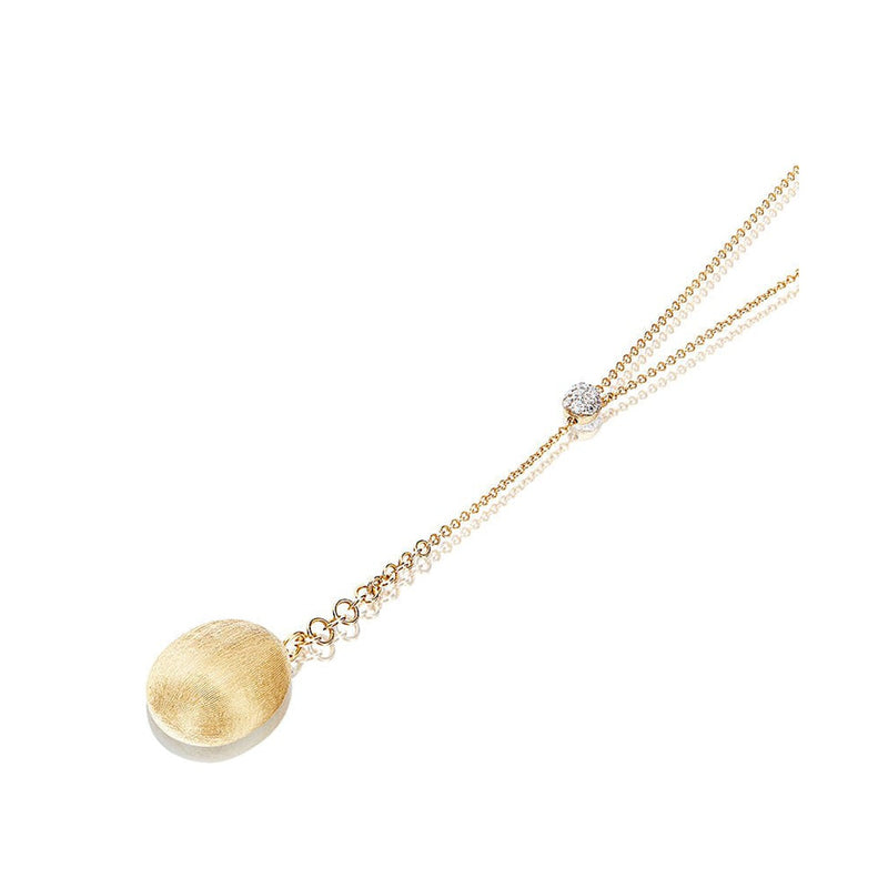 "CANDLE" 18K Gold & Diamonds Charming Pendant - CS11-583-Nanis-Renee Taylor Gallery