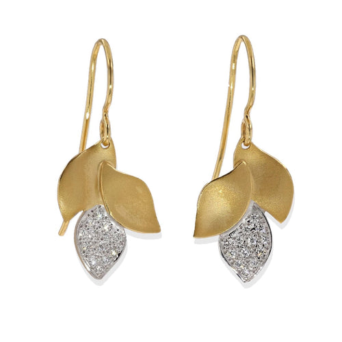 Marika 14k Gold & Diamond Earrings - M7020-Marika-Renee Taylor Gallery