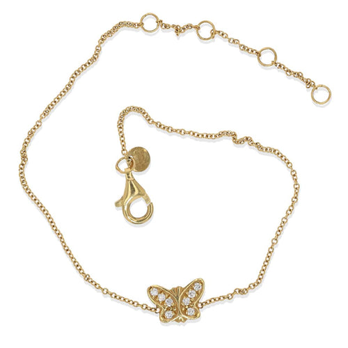 Marika 14k Gold & Diamond Butterfly Necklace - M8046-Marika-Renee Taylor Gallery