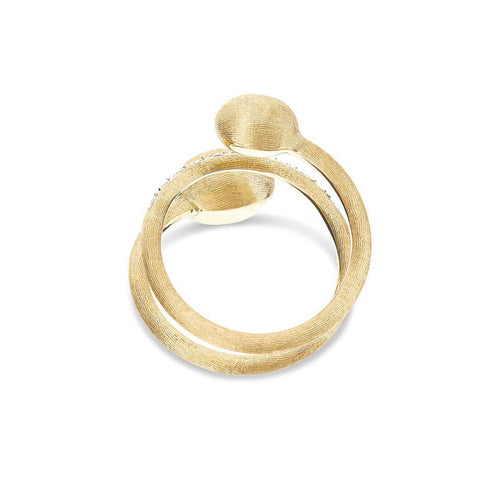 "ÉLITE" 18K Gold & Diamonds Spiral Ring AS4-583-Nanis-Renee Taylor Gallery