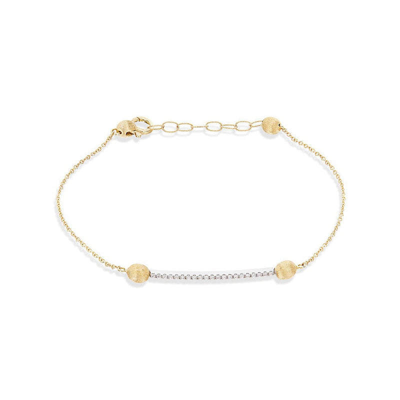 "ÉLITE" Gold & Diamonds Bar Bracelet - BS26-583-Nanis-Renee Taylor Gallery