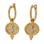 14K Gold & Diamond Bee Earrings - M8862-Marika-Renee Taylor Gallery