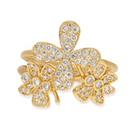 Marika 14k Gold & Diamond Butterfly Ring - M8613-Marika-Renee Taylor Gallery