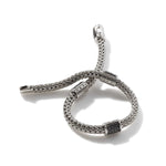 Icon Bracelet, Sterling Silver, Pavé, 5MM - BBS9694BLS-John Hardy-Renee Taylor Gallery