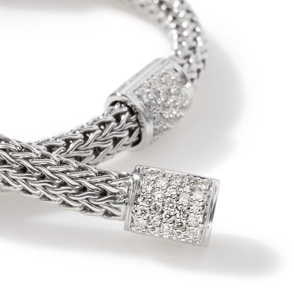Icon Bracelet, Sterling Silver, Diamonds 5MM - BBP9694DI