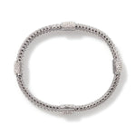 Icon Bracelet, Sterling Silver, Diamonds 5MM - BBP9694DI-John Hardy-Renee Taylor Gallery