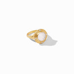 Astor Ring - Iridescent Clear Crystal-Julie Vos-Renee Taylor Gallery