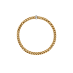 Flex'it VENDÔME 18K Yellow Gold 6.5mm Bracelet with Diamonds-FOPE-Renee Taylor Gallery