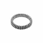 Flex'it Panorama Collection Bracelet with Black Diamonds and 18K White Gold-FOPE-Renee Taylor Gallery