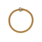 Flex'it SOLO 18K Yellow Gold 4.9mm Bracelet with Diamonds-FOPE-Renee Taylor Gallery