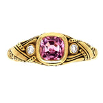 18K and Diamond "Reed" Ring PINK SPINEL-Alex Sepkus-Renee Taylor Gallery