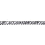 925 Sterling Silver Solid Men's Link Chain with Diamond Cut 6mm Bracelet - TBM2076SVJJJ-Gabriel & Co.-Renee Taylor Gallery