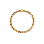 Flex'it EKA 18K Yellow Gold Bracelet with a Diamond Pavé-FOPE-Renee Taylor Gallery