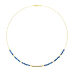 Senbo Kyanite-Sapphire Necklace - 84101136-Bernd Wolf-Renee Taylor Gallery