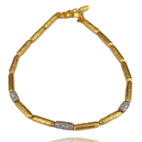 Marika 14K Gold & Diamond Bracelet - M9019-Marika-Renee Taylor Gallery