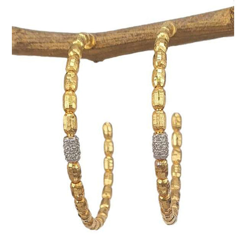 Marika 14K Gold & Diamond Earrings - M9192-Marika-Renee Taylor Gallery