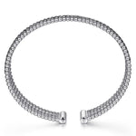 925 Sterling Silver Black Spinel - BG4449-65SVJBS-Gabriel & Co.-Renee Taylor Gallery