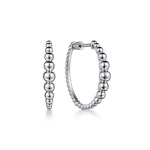 925 Sterling Silver Bujukan 25mm Classic Hoop Earrings - EG14672SVJJJ-Gabriel & Co.-Renee Taylor Gallery
