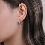 925 Sterling Silver Bujukan 25mm Classic Hoop Earrings - EG14672SVJJJ-Gabriel & Co.-Renee Taylor Gallery