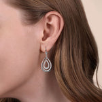 925 Sterling Silver Bujukan Teardrop Fish Wire Earrings - EG15000SVJWS-Gabriel & Co.-Renee Taylor Gallery