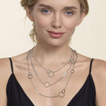 925 Sterling Silver Bujukan Transformable Layered Necklace - NK7716-60SVJJJ-Gabriel & Co.-Renee Taylor Gallery