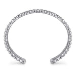 925 Sterling Silver Bujukan and Pyramid Triple Row Bangle - BG4958-62SVJJJ-Gabriel & Co.-Renee Taylor Gallery