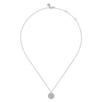 925 Sterling Silver Diamond Bujukan Aries Zodiac Pendant Necklace - NK7924AR-SV5JJ-Gabriel & Co.-Renee Taylor Gallery