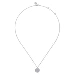925 Sterling Silver Diamond Bujukan Libra Zodiac Pendant Necklace - NK7924LI-SV5JJ-Gabriel & Co.-Renee Taylor Gallery