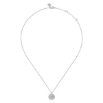 925 Sterling Silver Diamond Bujukan Sagittarius Zodiac Pendant Necklace - NK7924SA-SV5JJ-Gabriel & Co.-Renee Taylor Gallery