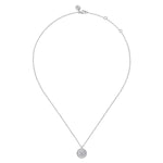925 Sterling Silver Diamond Bujukan Taurus Zodiac Pendant Necklace - NK7924TA-SV5JJ-Gabriel & Co.-Renee Taylor Gallery