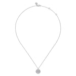 925 Sterling Silver Diamond Bujukan Virgo Zodiac Pendant Necklace - NK7924VI-SV5JJ-Gabriel & Co.-Renee Taylor Gallery