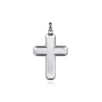 925 Sterling Silver Geometric Cross Pendant - PCM6578SVJJJ-Gabriel & Co.-Renee Taylor Gallery