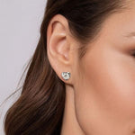 925 Sterling Silver Heart Diamond Cut Stud Earrings - EG15434SV5JJ-Gabriel & Co.-Renee Taylor Gallery