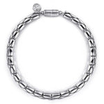 925 Sterling Silver Tubular Chain Bracelet - TBM4522SVJJJ-Gabriel & Co.-Renee Taylor Gallery
