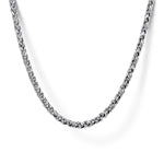 925 Sterling Silver Wheat Chain Necklace – NKM7008-22SVJJJ-Gabriel & Co.-Renee Taylor Gallery