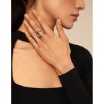 18K Gold Plated Ring - ANI0626ORO-UNO de 50-Renee Taylor Gallery