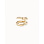 Shortcut 18K Gold Plated Ring - ANI0627ORO-UNO de 50-Renee Taylor Gallery