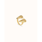 Ser Invencible Ring with wing design - ANI0857ORO-UNO de 50-Renee Taylor Gallery