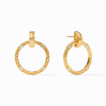 Astor Doorknocker Earrings-Julie Vos-Renee Taylor Gallery