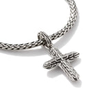 Sterling Silver Cross Charm Bracelet - BB90576-John Hardy-Renee Taylor Gallery