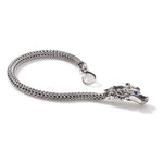 Naga Heritage Silver Bracelet - BBS601334BLSBN-John Hardy-Renee Taylor Gallery
