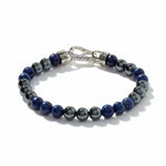 Beaded Bracelet, Sterling Silver, Gemstones - BMS90218HESD-John Hardy-Renee Taylor Gallery