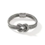 Love Knot Bracelet, Sterling silver, 10MM - BU900980X-John Hardy-Renee Taylor Gallery