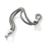 Hook Clasp Bracelet, Silver, Double Row - BU901238-John Hardy-Renee Taylor Gallery