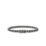 Box Chain Bracelet, Dark Silver, 4.8MM - BU98804SMBRD-John Hardy-Renee Taylor Gallery