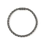 Box Chain Bracelet, Dark Silver, 4.8MM - BU98804SMBRD-John Hardy-Renee Taylor Gallery