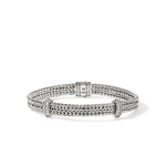 Icon Link Bracelet, Sterling Silver, Diamonds, 6MM - BUP989972DIXUM-John Hardy-Renee Taylor Gallery