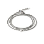 Naga Wrap, Sterling Silver - BUS603421BSPXU-John Hardy-Renee Taylor Gallery
